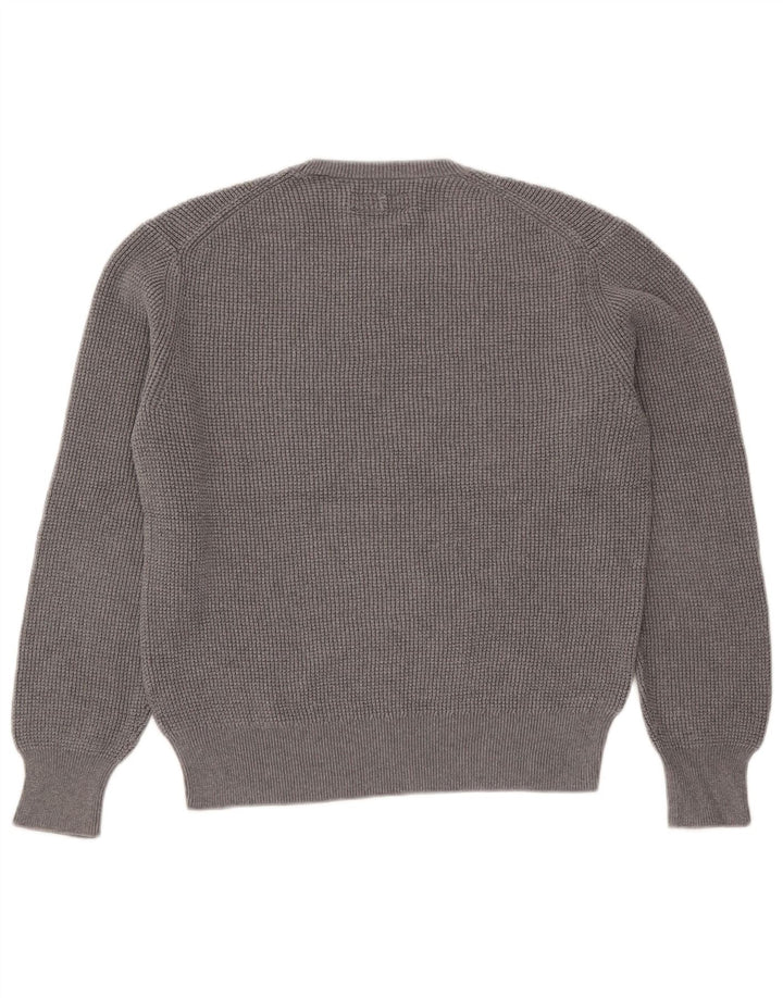 All Saints Damen Pullover mit Rundhalsausschnitt, UK 14, Mittelgrau