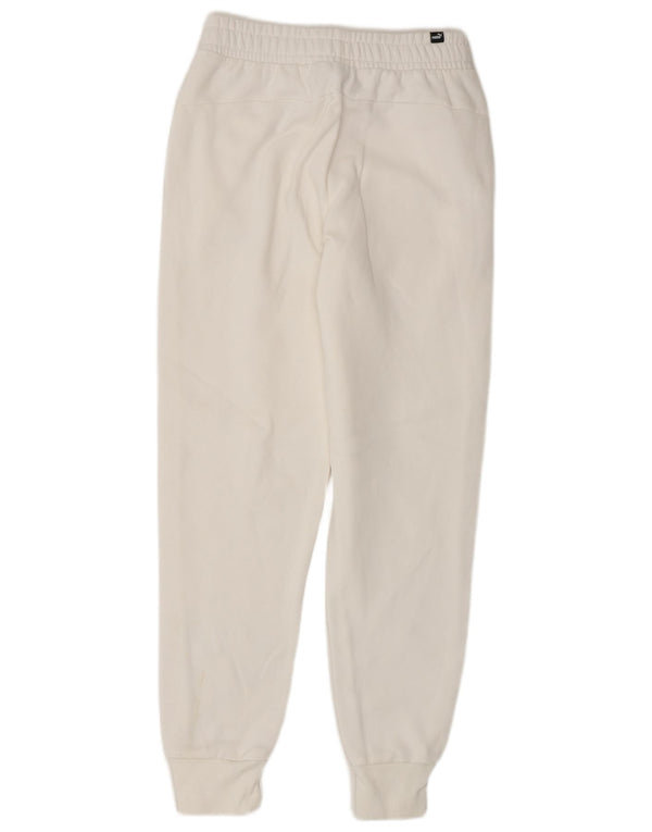 Pantaloni de trening Puma pentru bărbați Joggeri, albi, mici