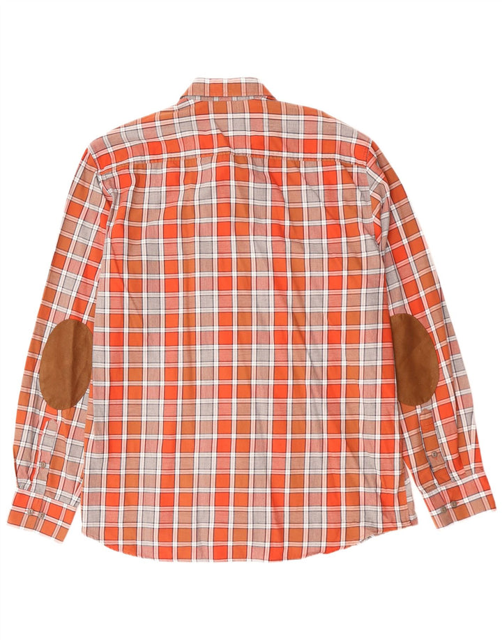 LERROS Mens Shirt XL Red Check Cotton
