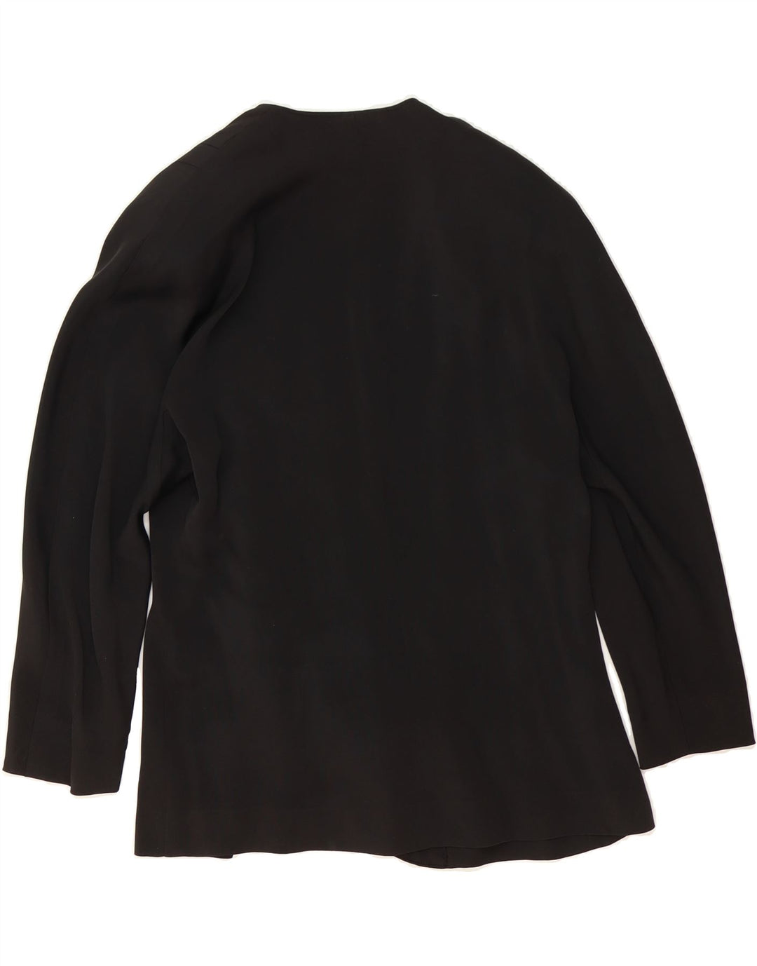 VINTAGE Womens Cardigan Top UK 16 Large Black Vintage Vintage and Second-Hand Vintage from Messina Hembry 