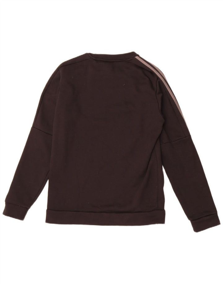 Adidas Sweatshirt-trøje til mænd, lille sort bomuld