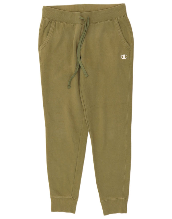 Champion Pantalon de survêtement pour homme en coton vert Small