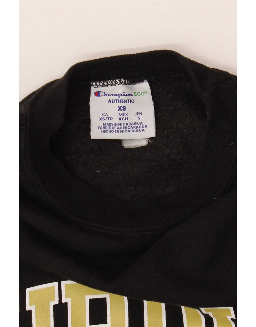 Champion Ανδρικό Φούτερ Purdue Graphic Jumper XS Μαύρο
