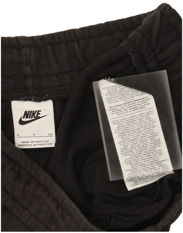 Pantaloni da tuta da uomo Nike Joggers piccoli in cotone nero