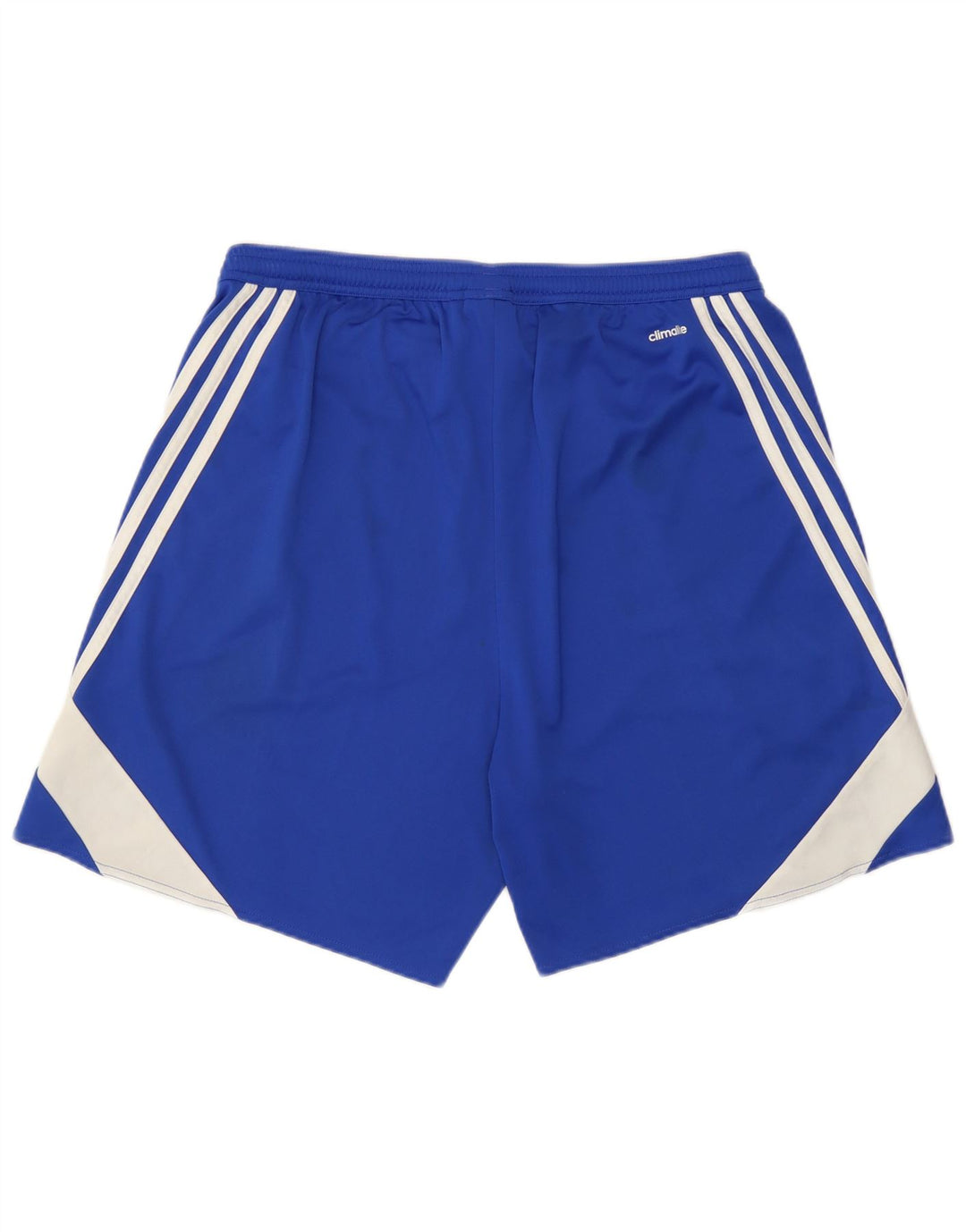 Pantaloncini sportivi Adidas Climalite da uomo, grandi, in poliestere color block blu