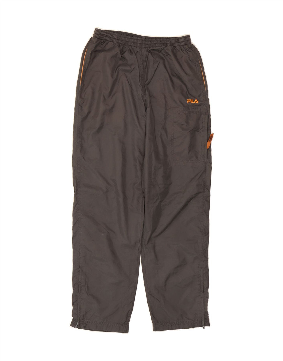 FILA Mens Tracksuit Trousers IT 40/42 Small  Grey Nylon Vintage Fila and Second-Hand Fila from Messina Hembry 