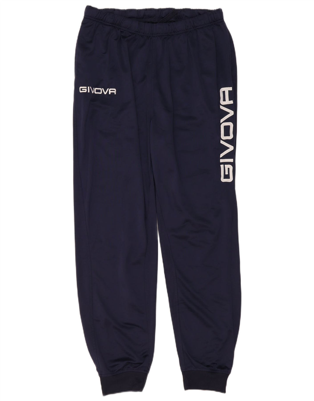 Givova Mens Graphic Tracksuit Trousers Joggers Medium Navy Blue