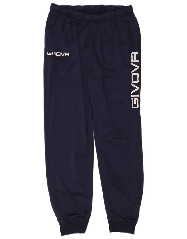 Givova Herre grafisk træningsdragt Bukser Joggers Medium Navy Blue