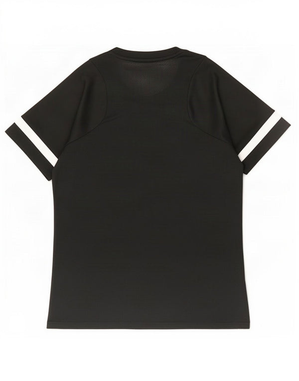 T-shirt da donna Nike Dri Fit Top UK 12 Medium Black Colourblock