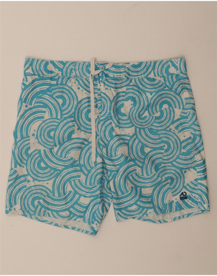 Pantaloni scurți de înot Nike pentru bărbați XL, albastru, poliester geometric