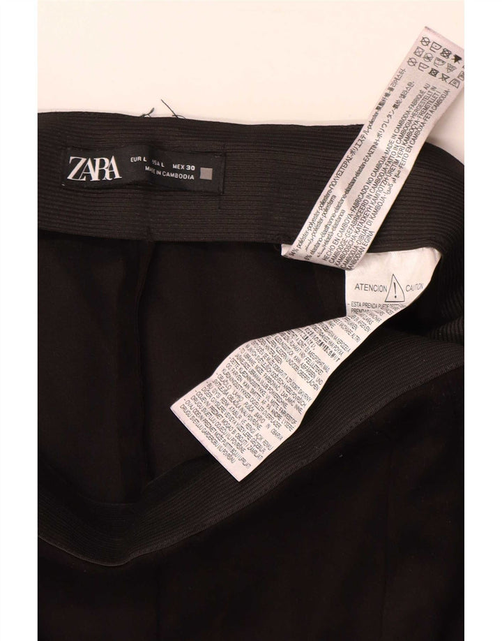 Leggings Zara da donna UK 14 grande poliestere nero