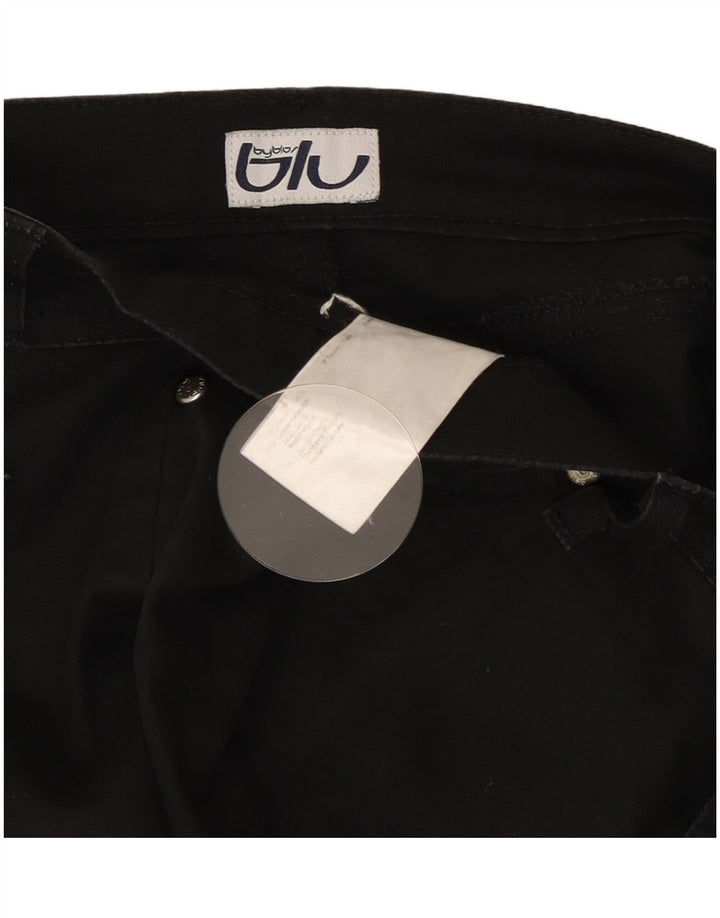 Byblos Dame Jeans med brede ben W32 L31 Sort Bomuld