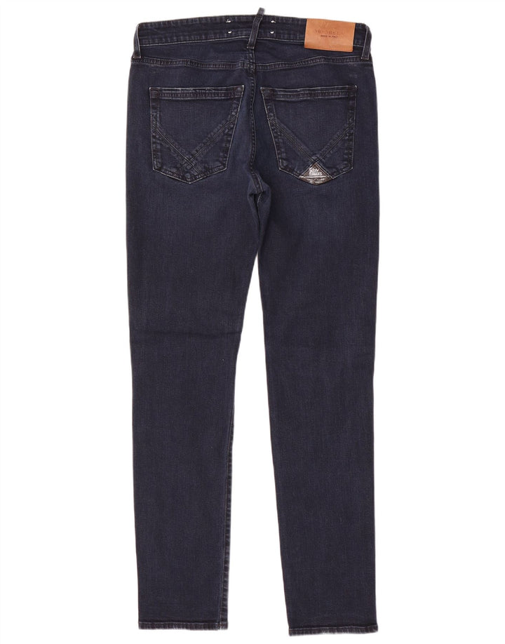 Roy Rogers Womens Slim Jeans W33 L31 Navy Blue Cotton
