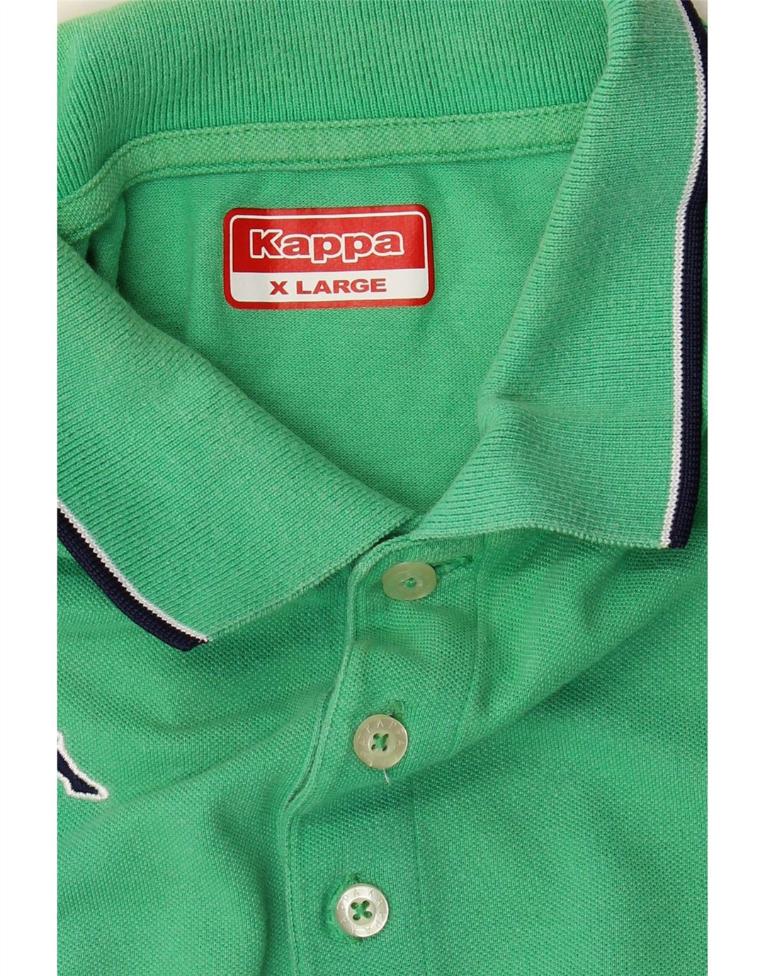 Kappa Mens Polo Shirt XL Green