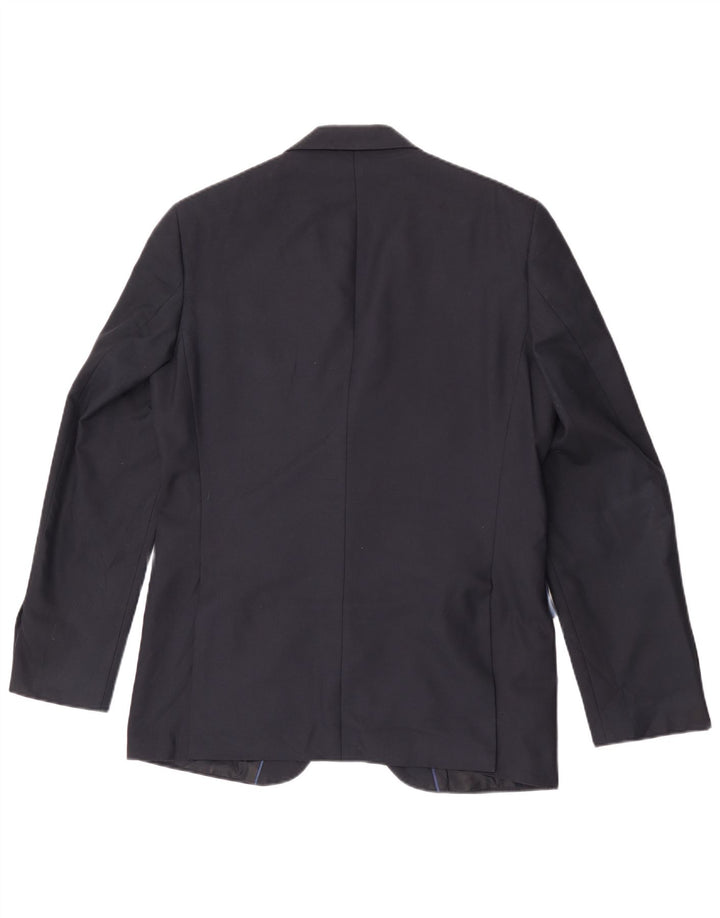 Marks & Spencer Herre 2-knaps blazerjakke UK 38 Medium Navy Blue