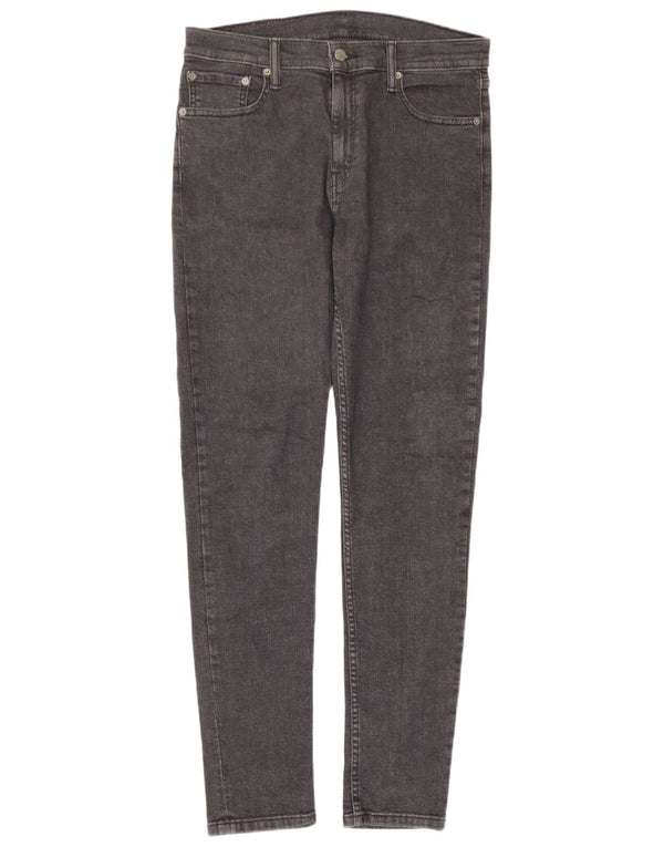 Мужские зауженные зауженные джинсы Levi's W32 L32, серый хлопок