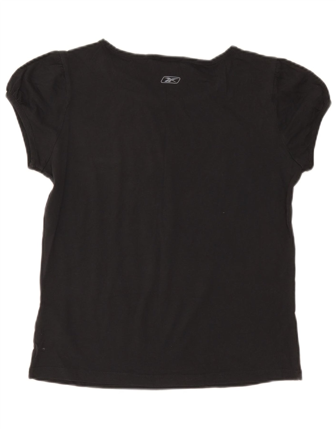 Reebok Womens T-Shirt Top UK 14 Large Grey Cotton