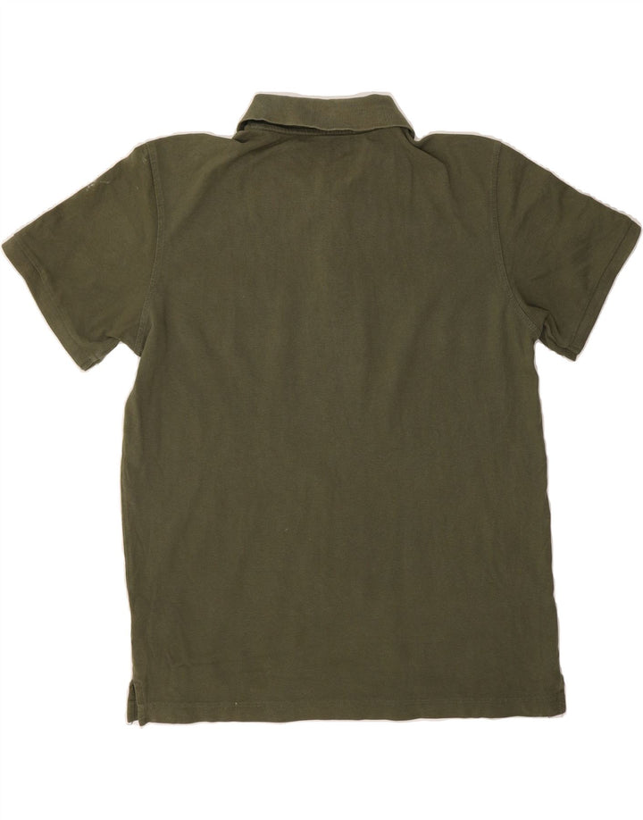LOTTO Mens Polo Shirt Large Khaki Cotton Vintage Lotto and Second-Hand Lotto from Messina Hembry 