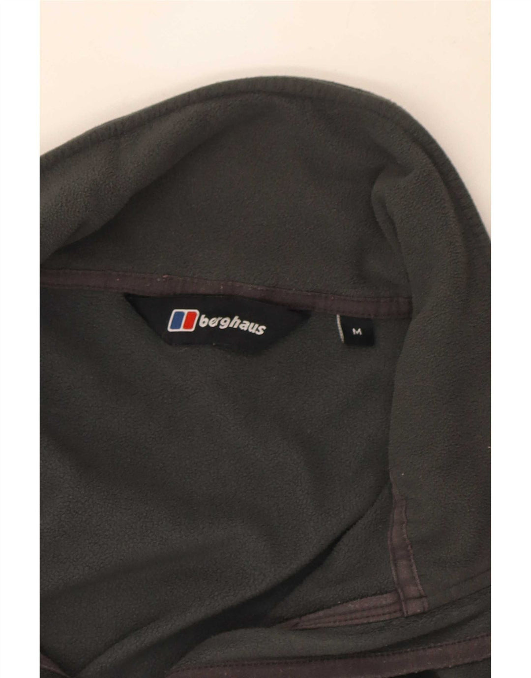 Bergans Mens Fleece Jacket UK 38 Medium Grey