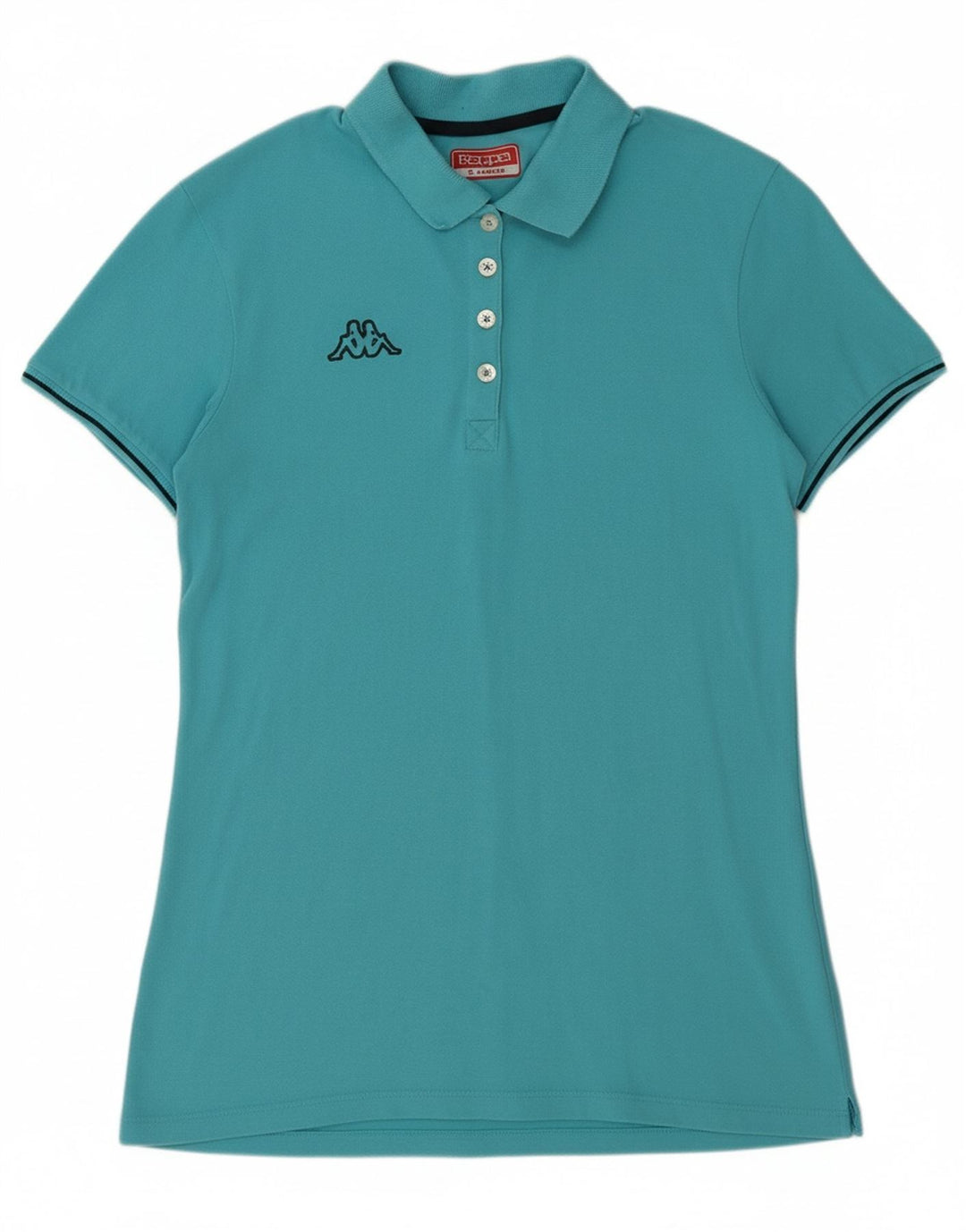 KAPPA Womens Polo Shirt UK 18 XL Blue