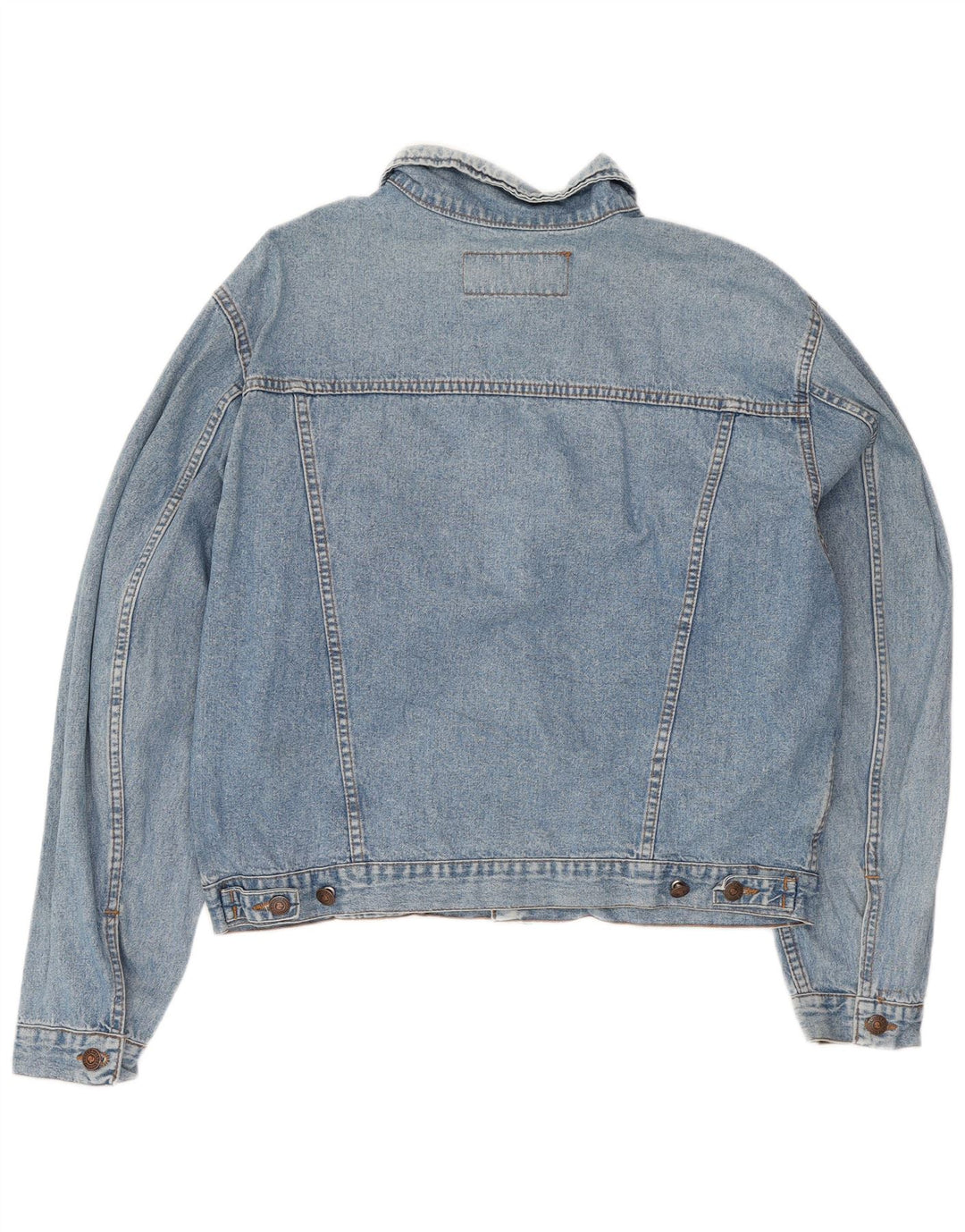 Invicta Herre denimjakke UK 40 Large Blue Cotton