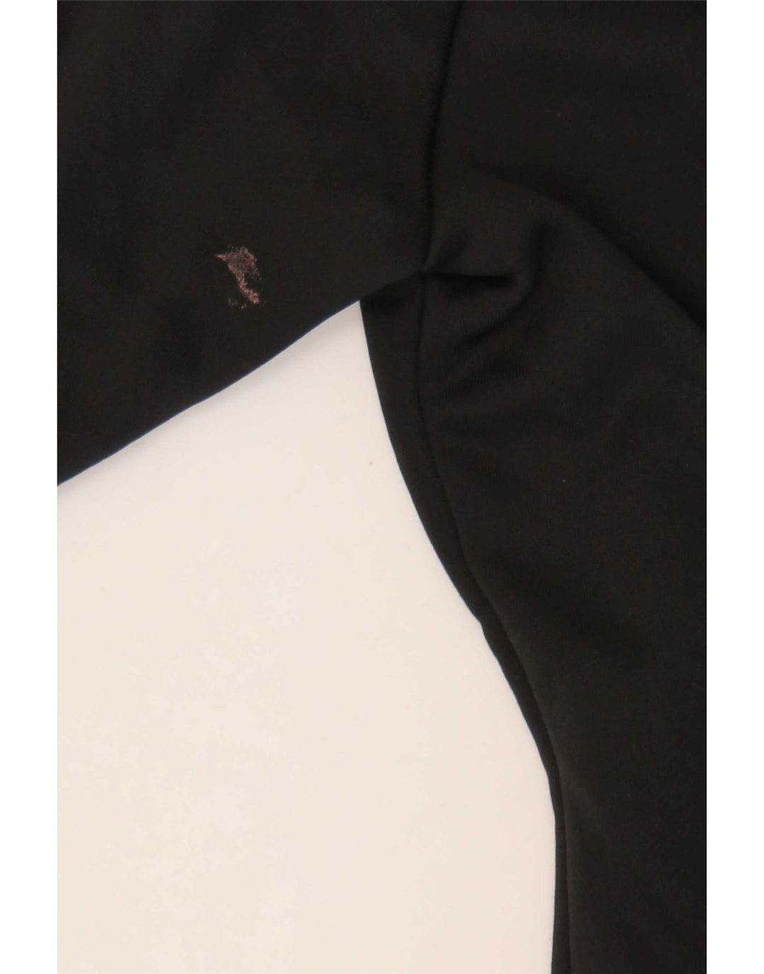 Maglione con cappuccio e zip da donna Adidas UK 8 piccolo poliestere nero
