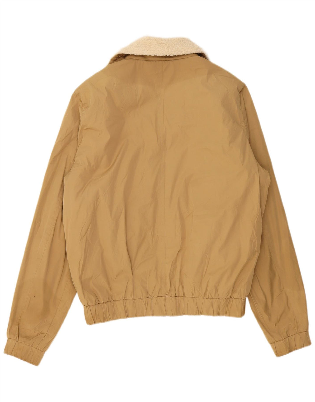 Jack Wills Herre Bomber Jacket UK 40 Large Beige Polyester