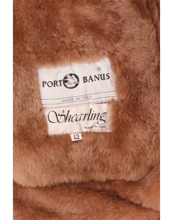 Port Banus Womens Hooded Oversized Jacket IT 42 Medium Orange