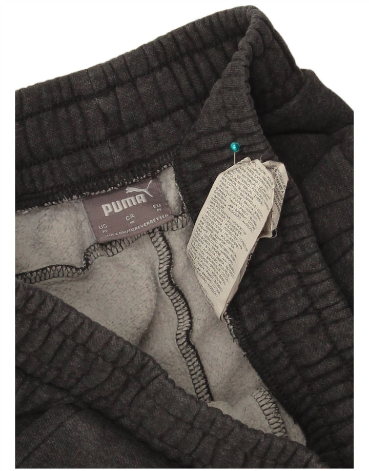 Puma Pantalon de Survêtement Joggers Homme Gris Moyen Coton