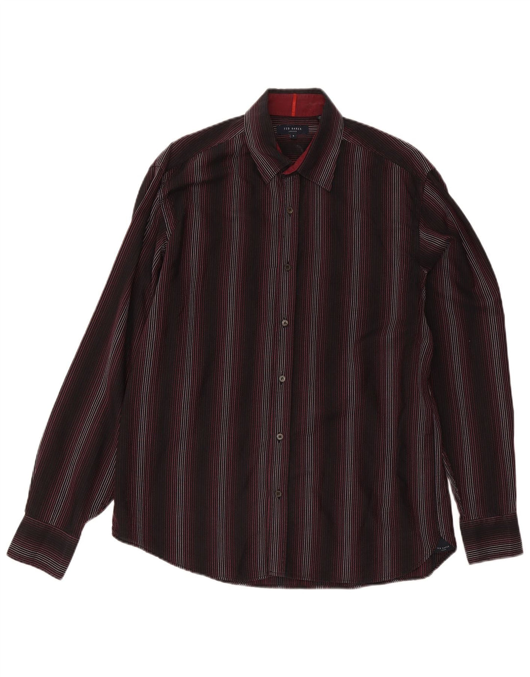 Ted Baker Camisa para hombre Talla 5 XL Rayas negras