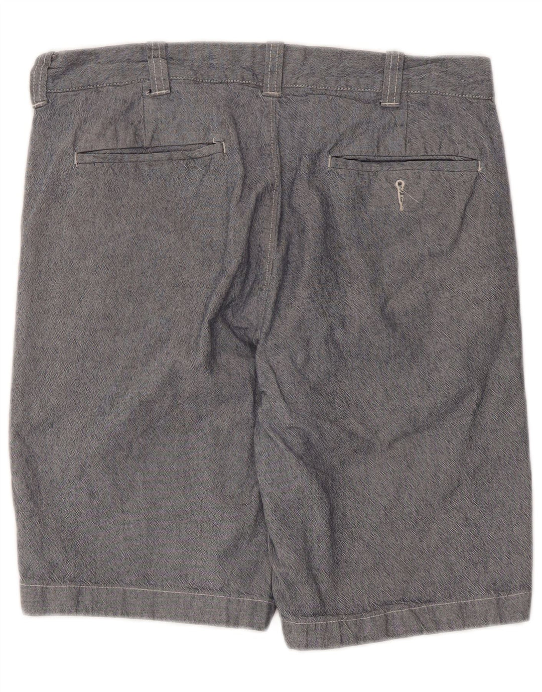 J. Crew Herren Chinoshorts W31 mittelblaue Baumwolle