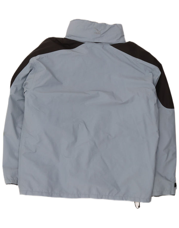 Jaqueta de esqui masculina SALEWA UK 42 XL azul colorblock poliéster
