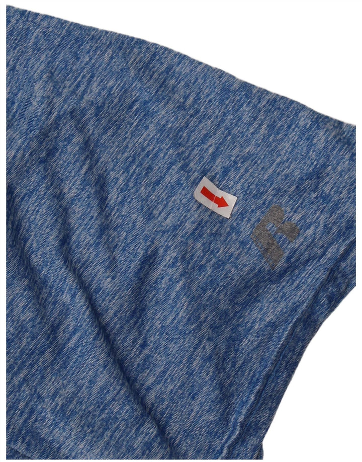 T-shirt da uomo Russell Athletic Top 2XL poliestere chiazzato blu