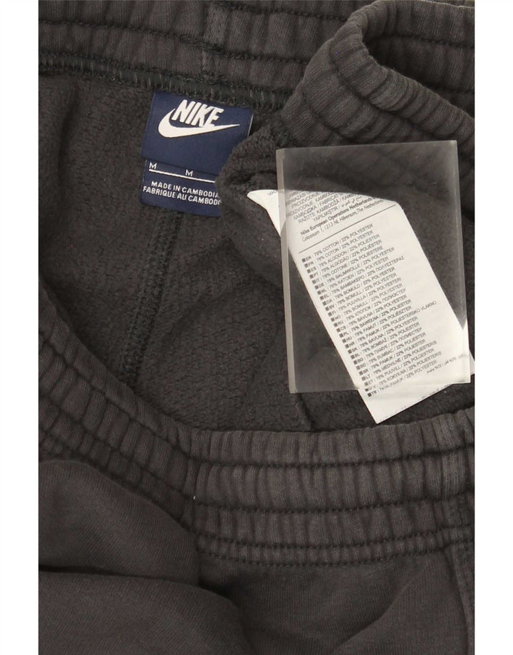 Nike Mens Tracksuit Trousers Medium  Grey Cotton