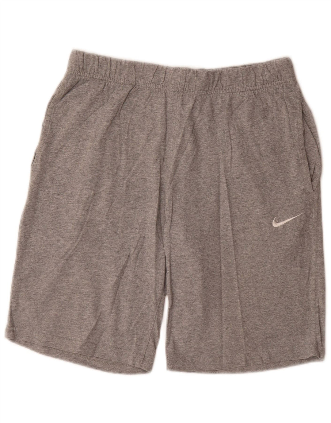 Nike Mens Sport Shorts Large Grey Cotton