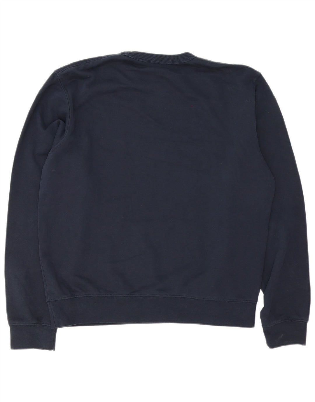 Felpa oversize da donna Zara, maglione UK 14, cotone blu navy medio
