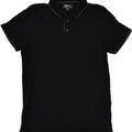 MOUNTAIN WAREHOUSE Polo da uomo piccola in cotone nero