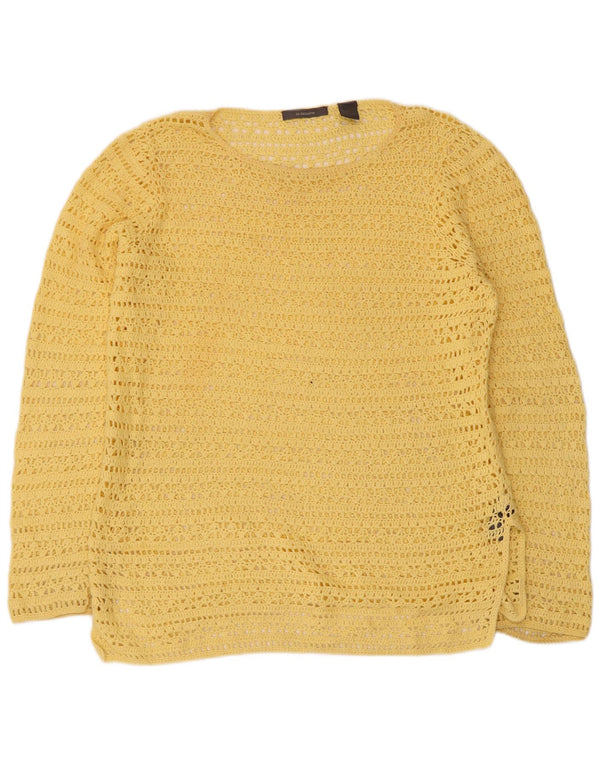 Maglione da donna con scollo a barca trasparente Liz Claiborne UK 14 Medium Yell