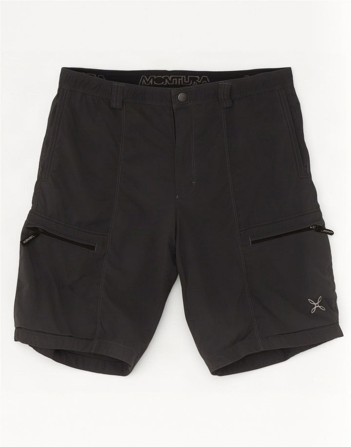 Montura Mens Cargo Shorts Large W34 Grey