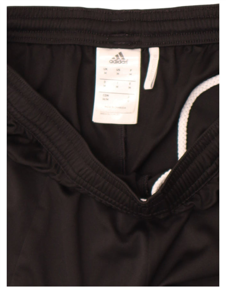 Adidas Mens Climalite Sport Shorts Medium Black Colourblock Polyester