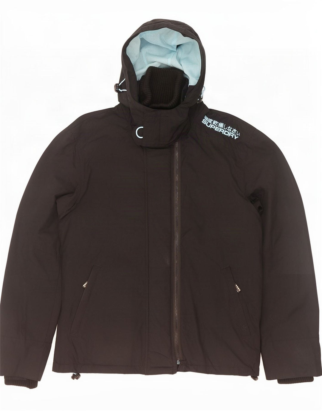 Jachetă Windcheater Graphic Windbreaker pentru bărbați Superdry UK 38 Medium Black