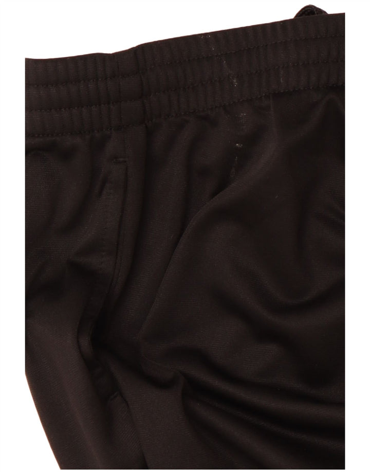 KAPPA Mens Tracksuit Trousers Joggers Small  Black Polyester