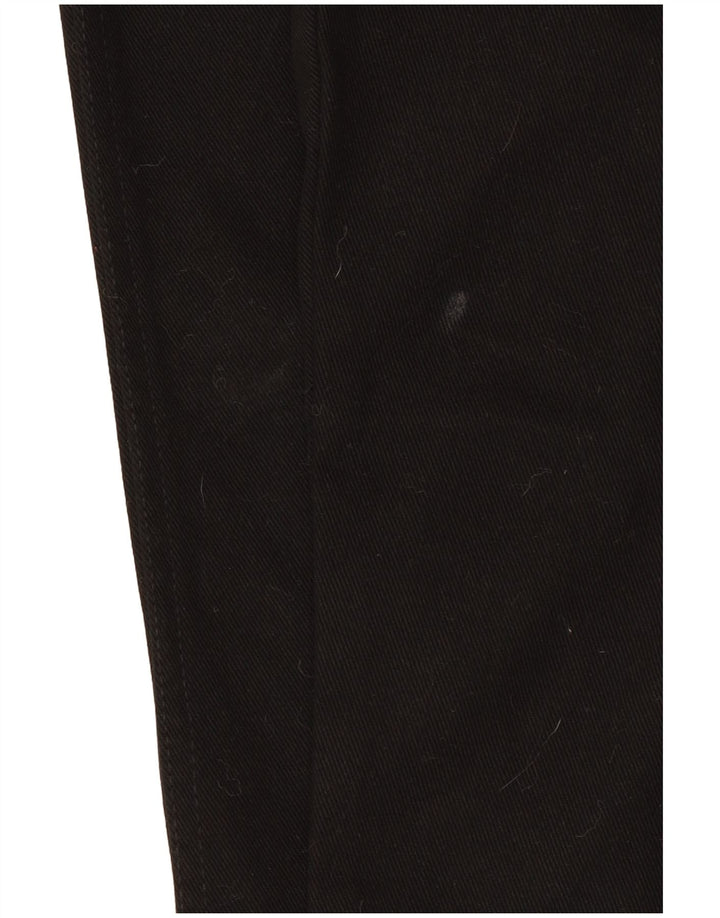 Wrangler Straight Jeans til mænd W30 L31 Sort bomuld