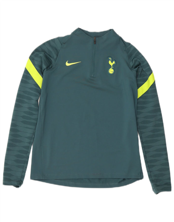Nike Jungen Tottenham Hotspur Pullover-Trainingsanzug-Oberteil, 13–14 Jahre, XL, Grün