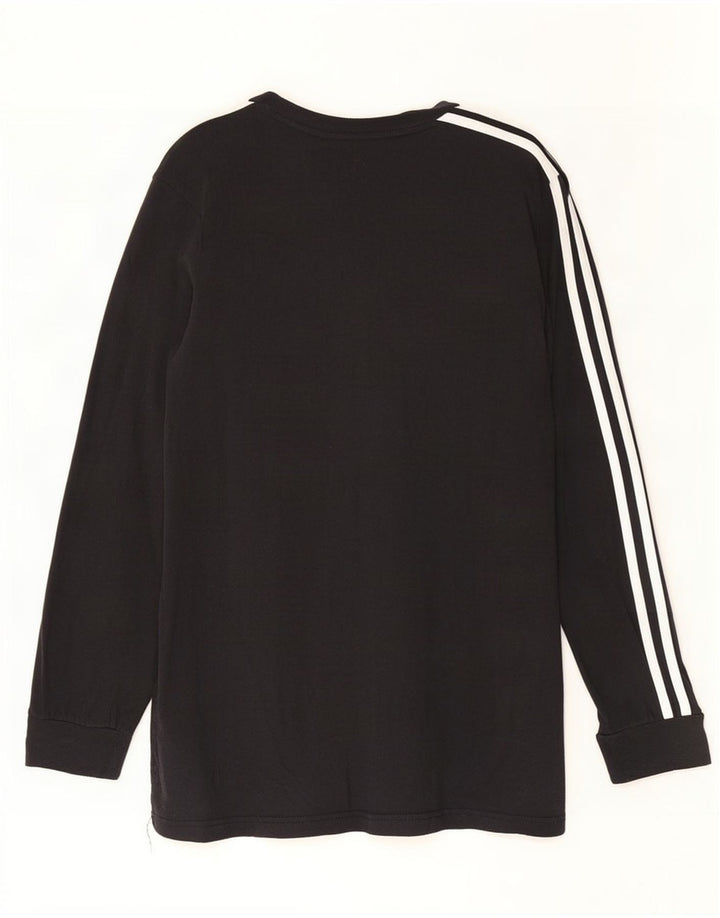 Adidas férfi felső, hosszú ujjú, közepes fekete pamut