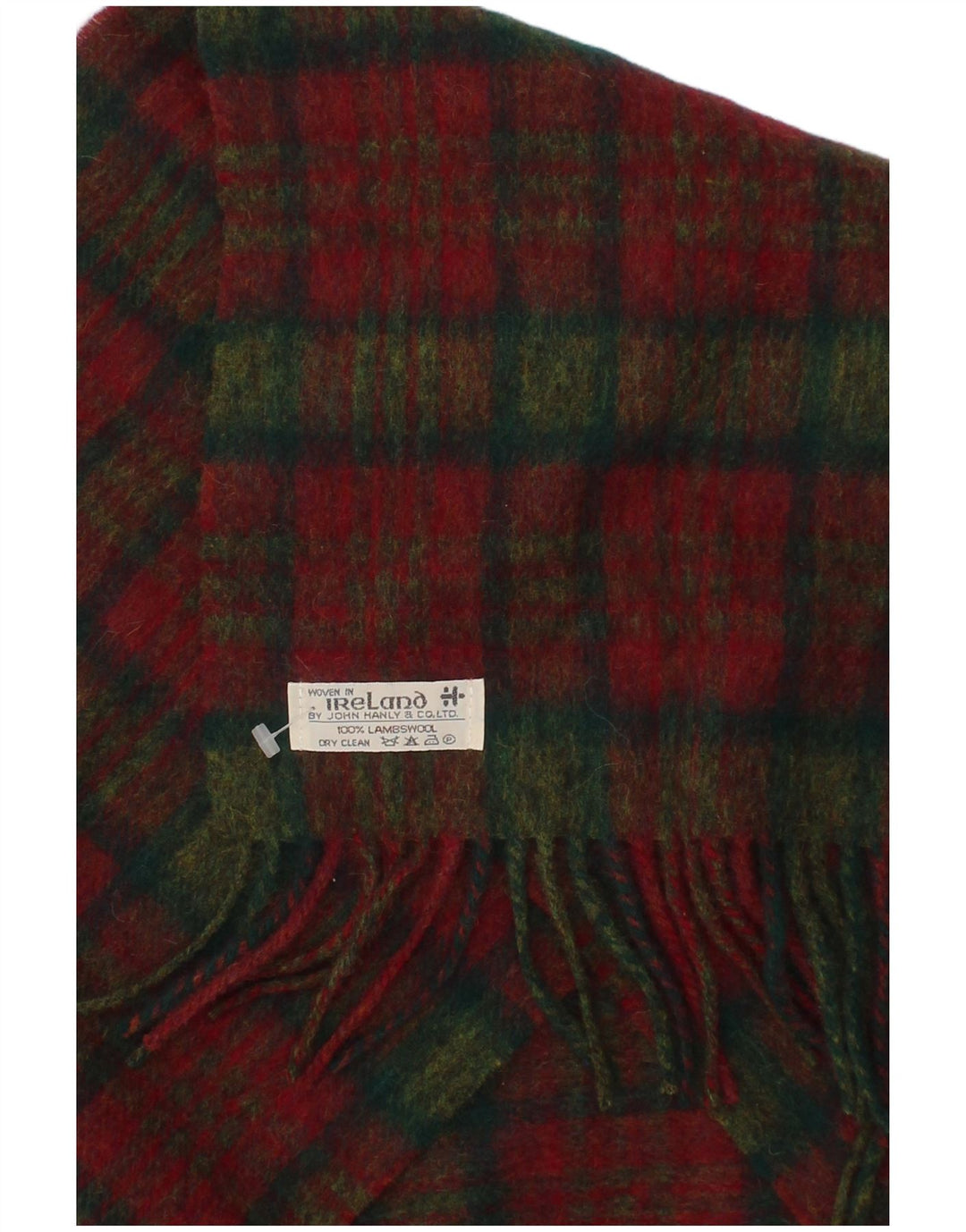 John Hanly&Co Ltd Kvinder rektangel tørklæde One Size Rød Plaid Classic