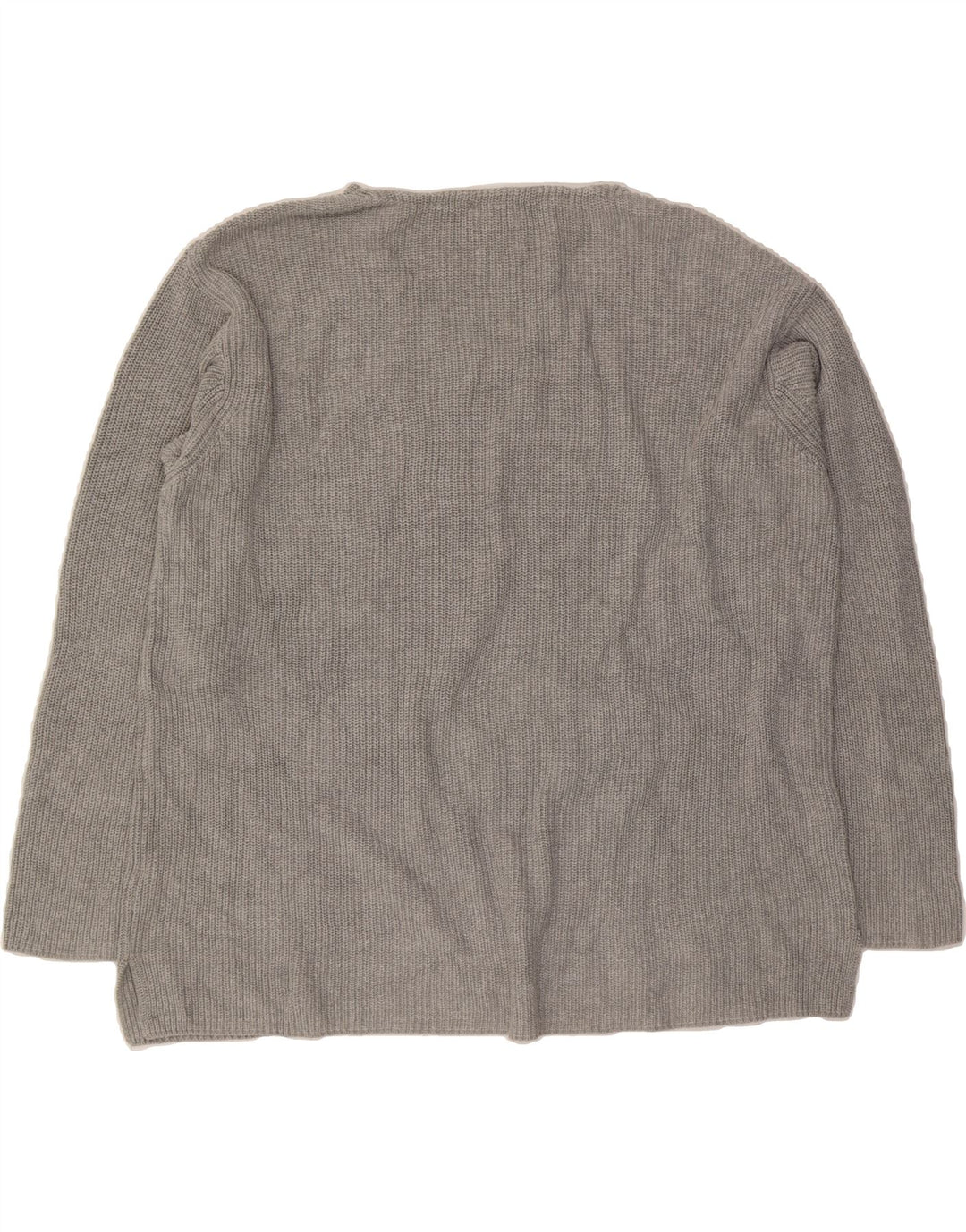TOMMY HILFIGER Mens V-Neck Jumper Sweater XL Grey Cotton Vintage Tommy Hilfiger and Second-Hand Tommy Hilfiger from Messina Hembry 