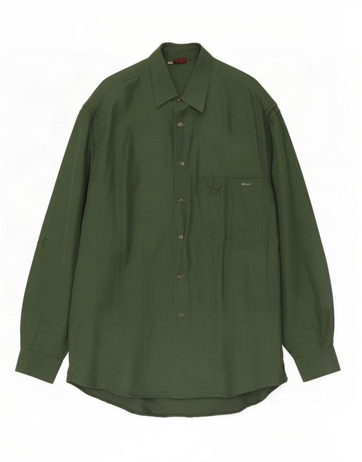 Ellesse Chemise Homme Large Vert
