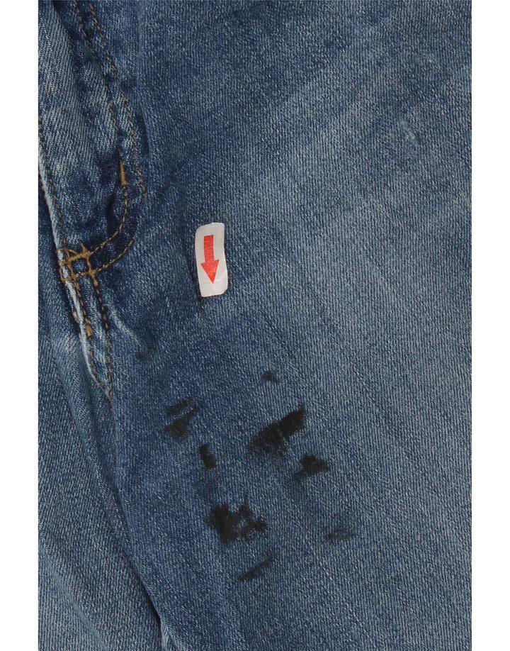 Carhartt Womens Straight Jeans US 8 Medium W30 L31 Blue Cotton