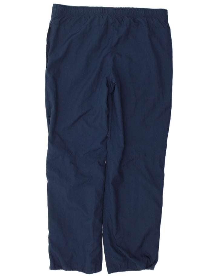 Nike Mens Dri Fit Tracksuit Trousers Small  Navy Blue Polyester